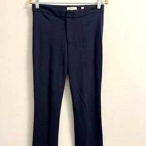 Vince Ponte Navy Business Pants - Trouser Flat Front Ankle  - Size 4